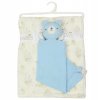 E13408: Baby Teddy Double Layer Muslin Blanket & Teddy Comforter Set